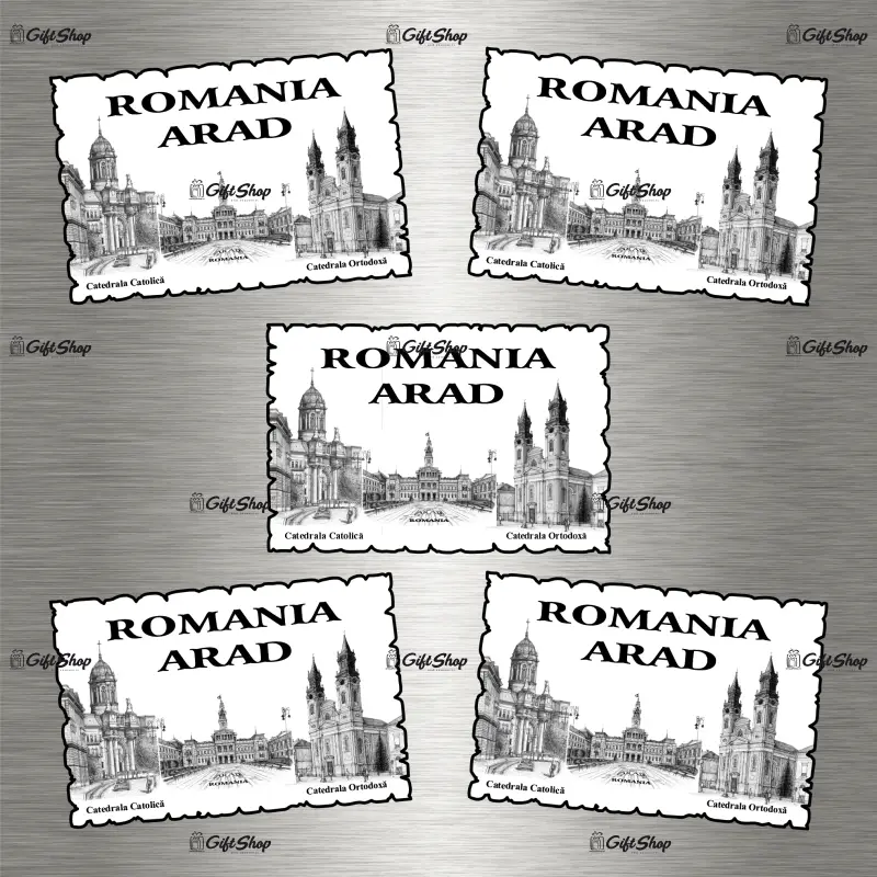 Arad, romania, magnet frigider mgs008